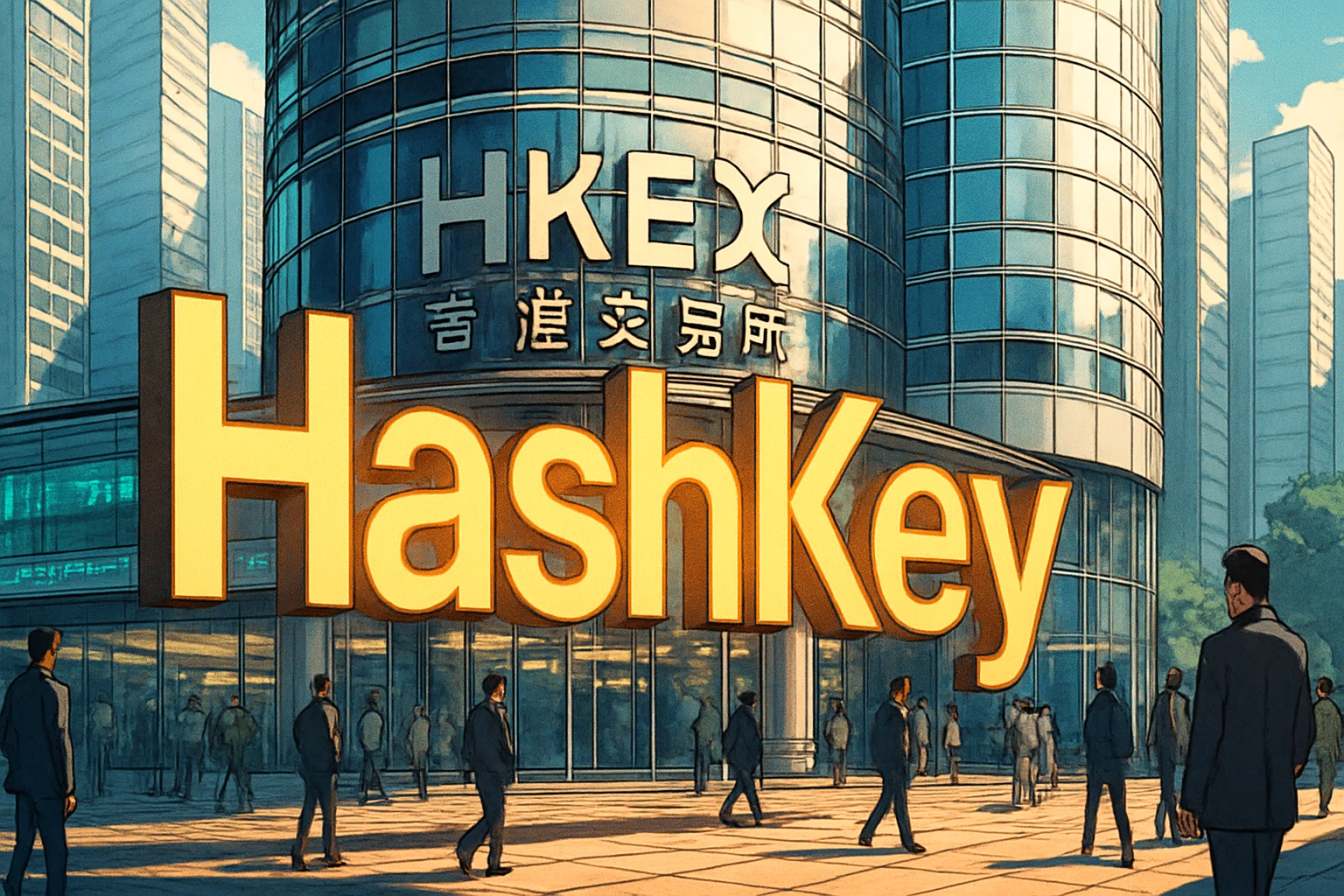 HashKey Holdings บริษัทแลกเปลี่ยนการปฏิบัติตามกฎระเบียบของฮ่องกงจดทะเบียนอย่างเป็นทางการในตลาดหลักทรัพย์ฮ่องกง