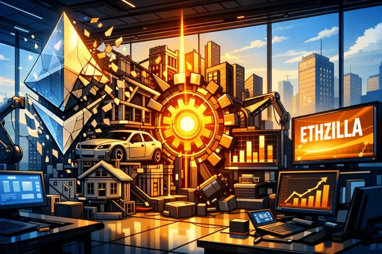 Ethereum Treasury ETHZilla ขาย 24,291 ETH เพื่อชำระหนี้: ย้ายจาก DAT ไปเป็นโทเค็น RWA